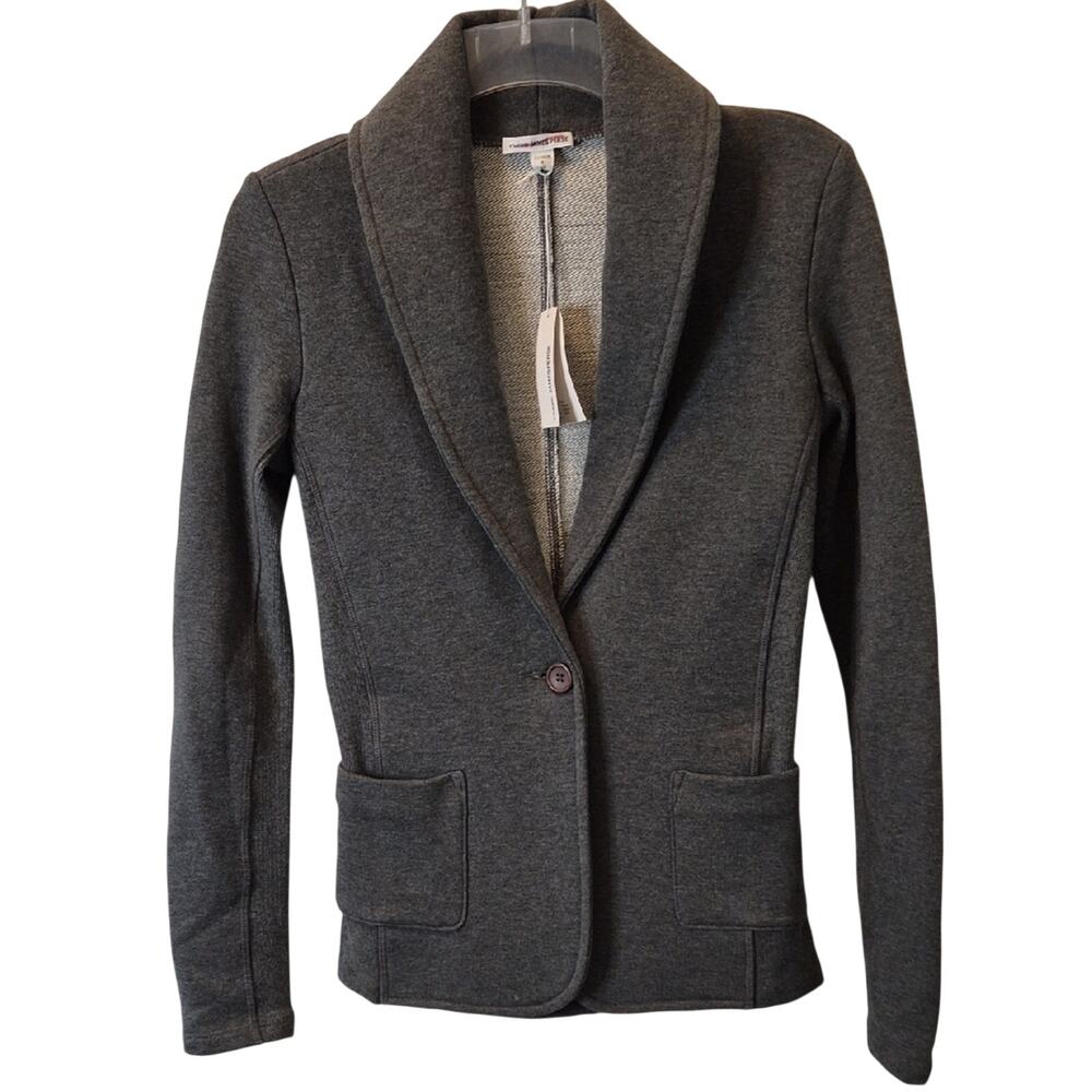 James Perse Charcoal Blazer Size 2